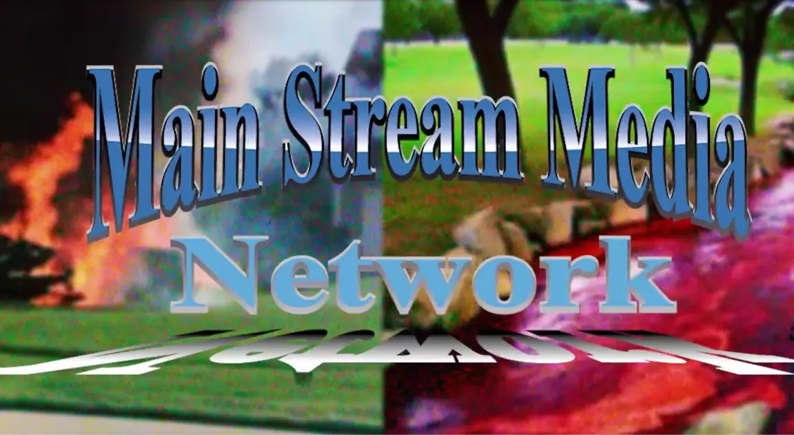 Logo from the opening credits of the main stream media network film.